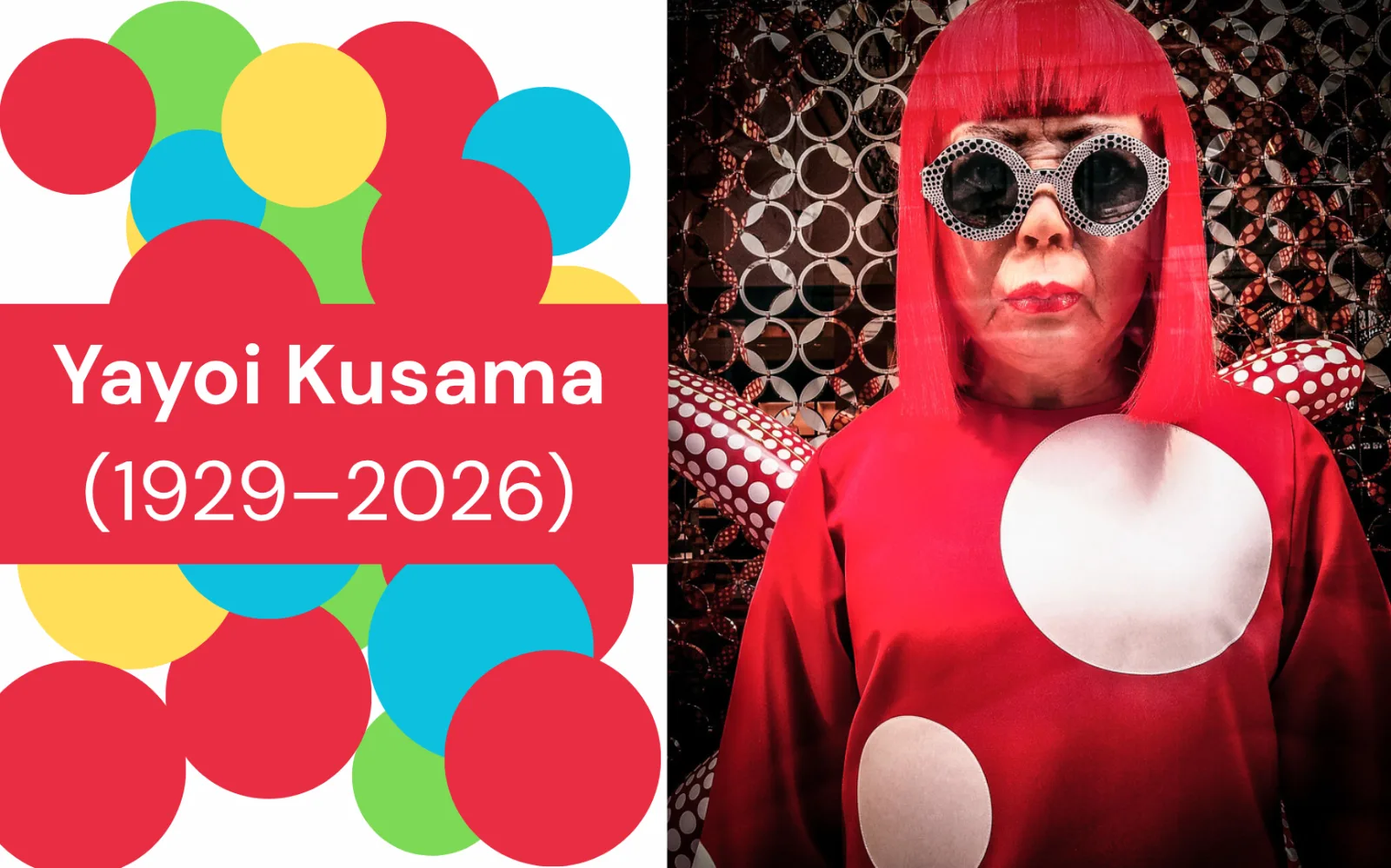 Image of Yayoi Kusama (1929–2026): Turning Hallucinations into Avant Garde Art