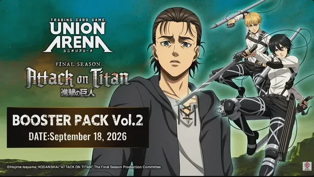 Image of Attack on Titan Vol. 2 Is Out in English Union Arena 