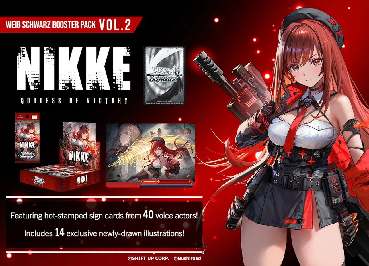 Image of NIKKE Vol. 2 Arrives in English Weiss Schwarz on 25 September