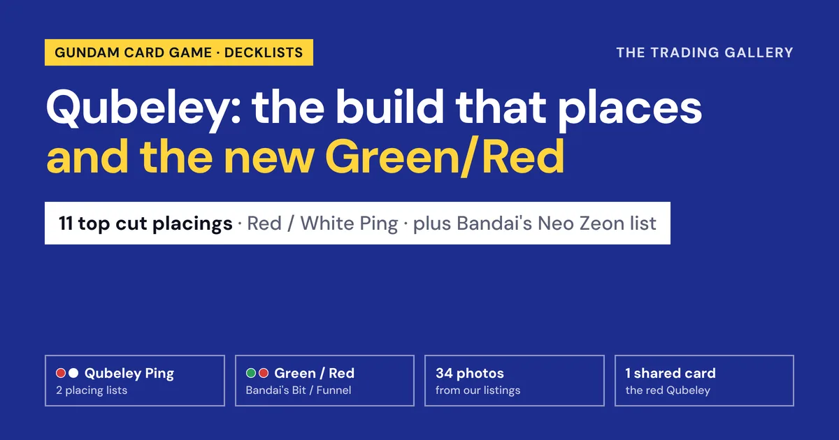 Qubeley Decklists: The Red/White Build That Places and the New Green/Red Build