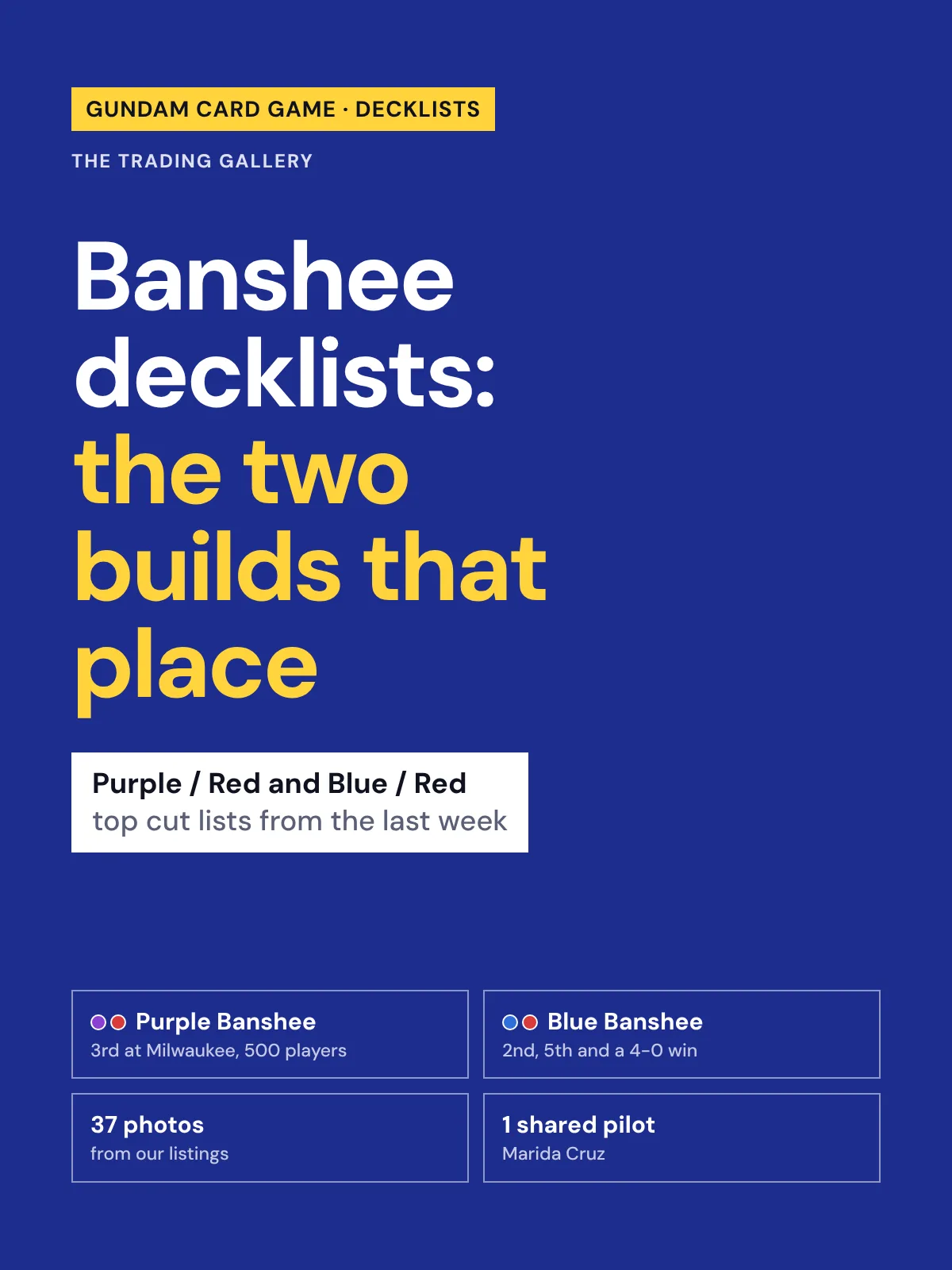 Image of Banshee Decklists: The Purple/Red and Blue/Red Builds That Are Placing