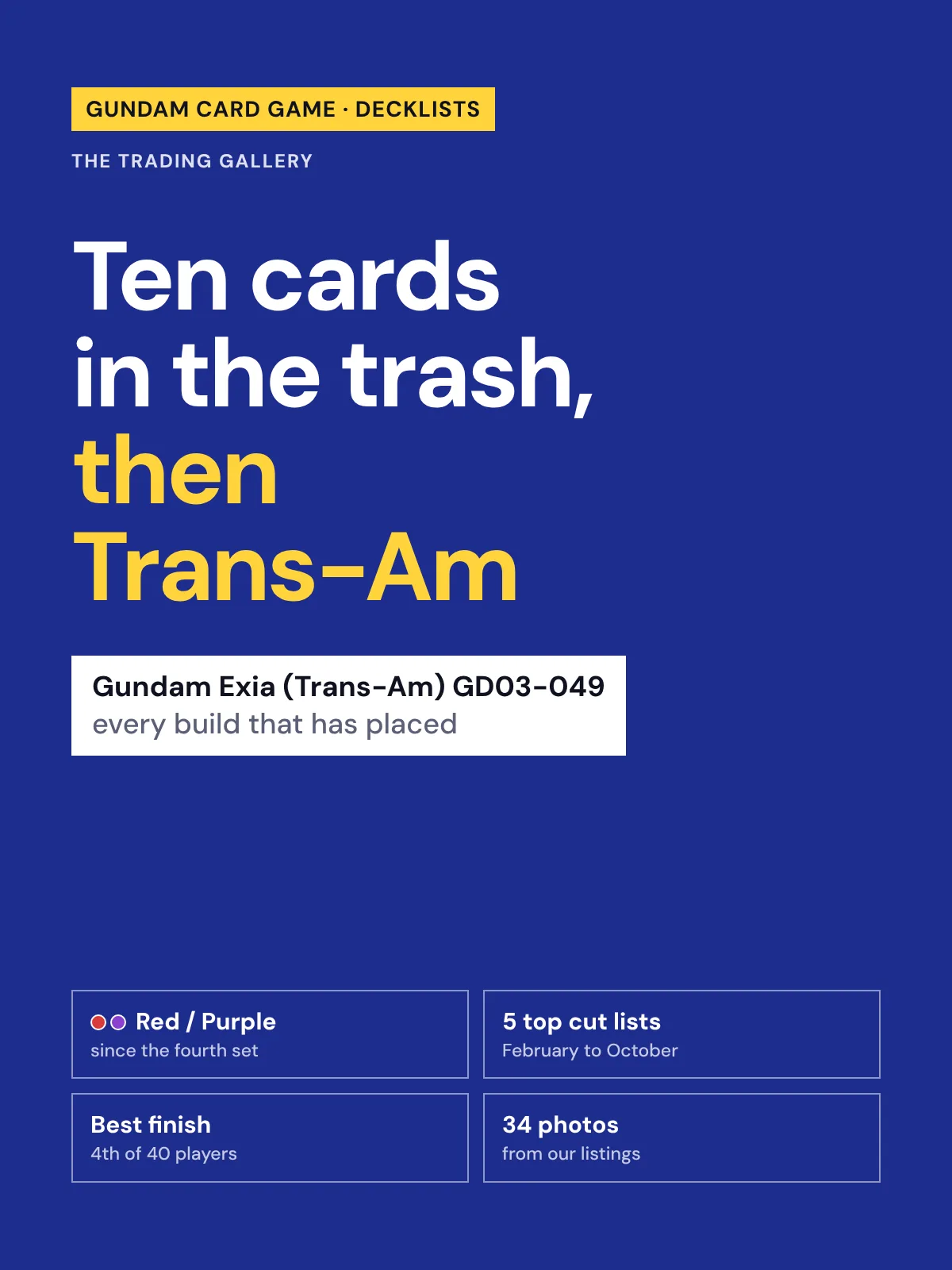 Ten Cards in the Trash, Then Trans 이미지