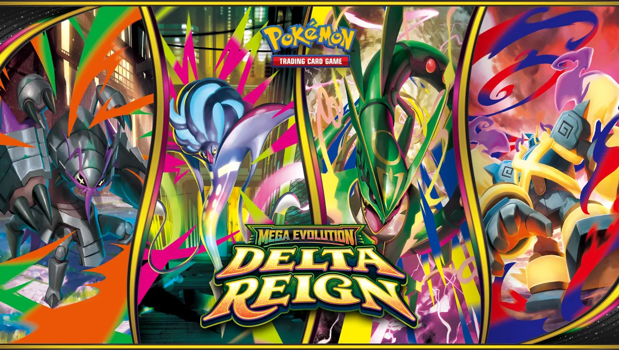 Image of Pokémon TCG: Delta Reign Release Guide — Products, Prices, and Mega Rayquaza ex Chase Cards