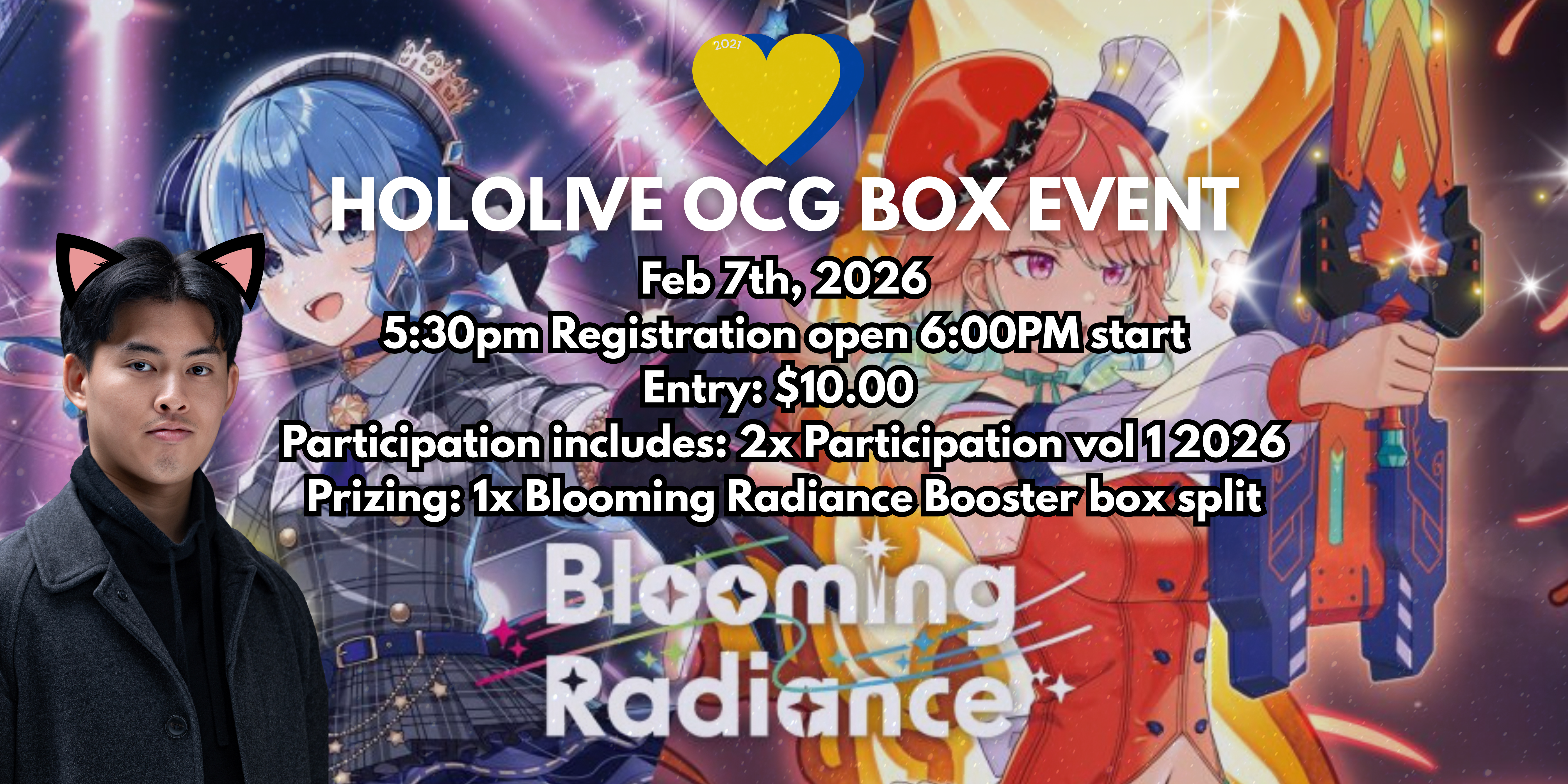 Image of Hololive OCG box event