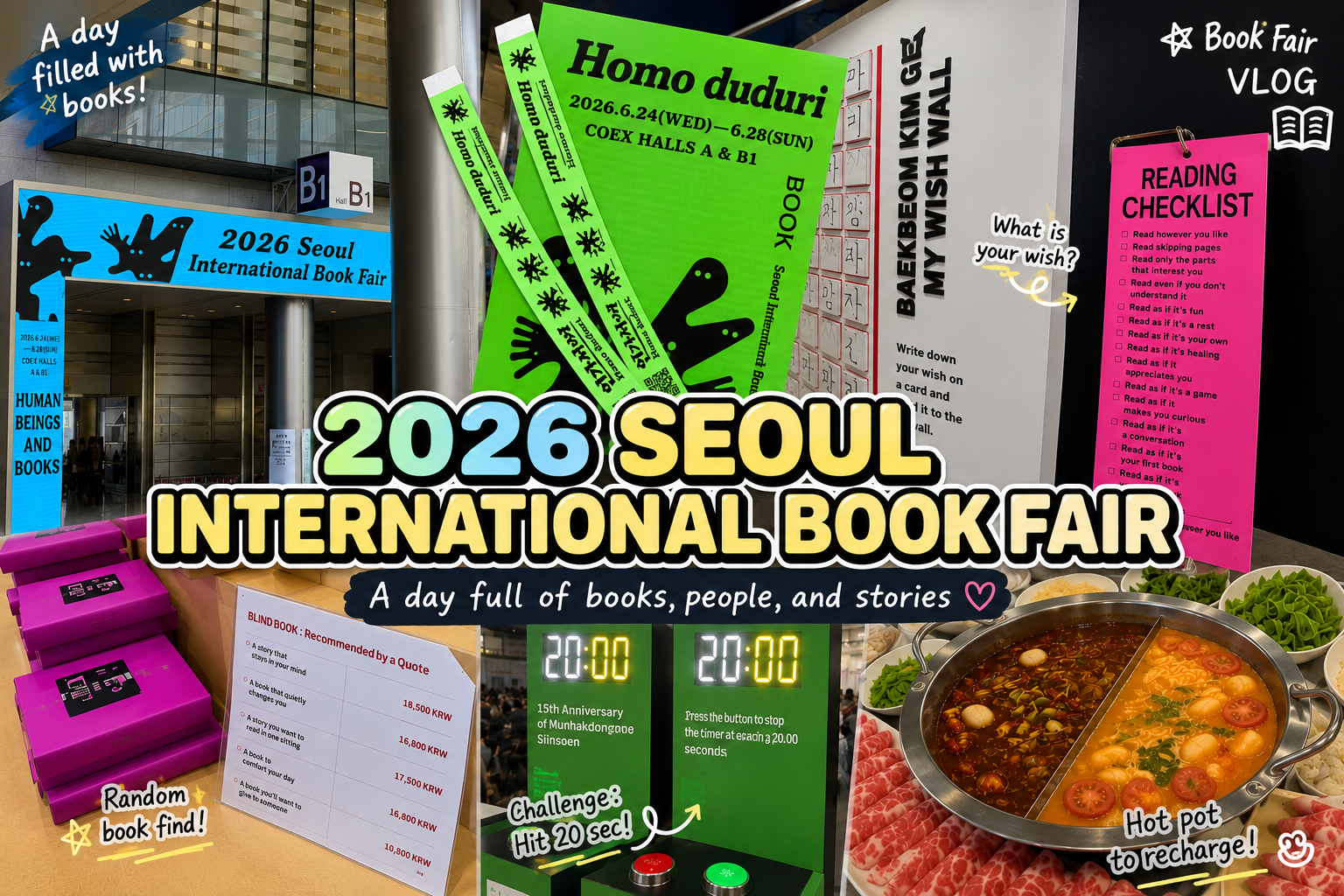 Image of 📚 서울국제도서전에서 보낸 하루 📚 A Day at the Seoul International Book Fair