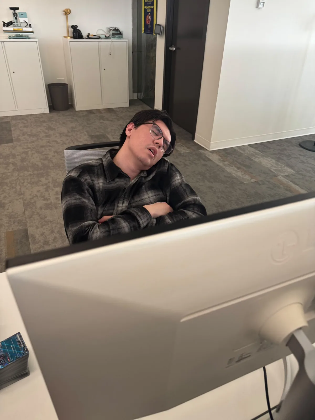 When the opponent is slowplaying but lowkey you don't call judge to get your power nap in (TTG Richmond · Slice of Life)