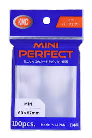 KMC Mini Perfect Inner Sleeves 60x87mm (100pcs) Clear