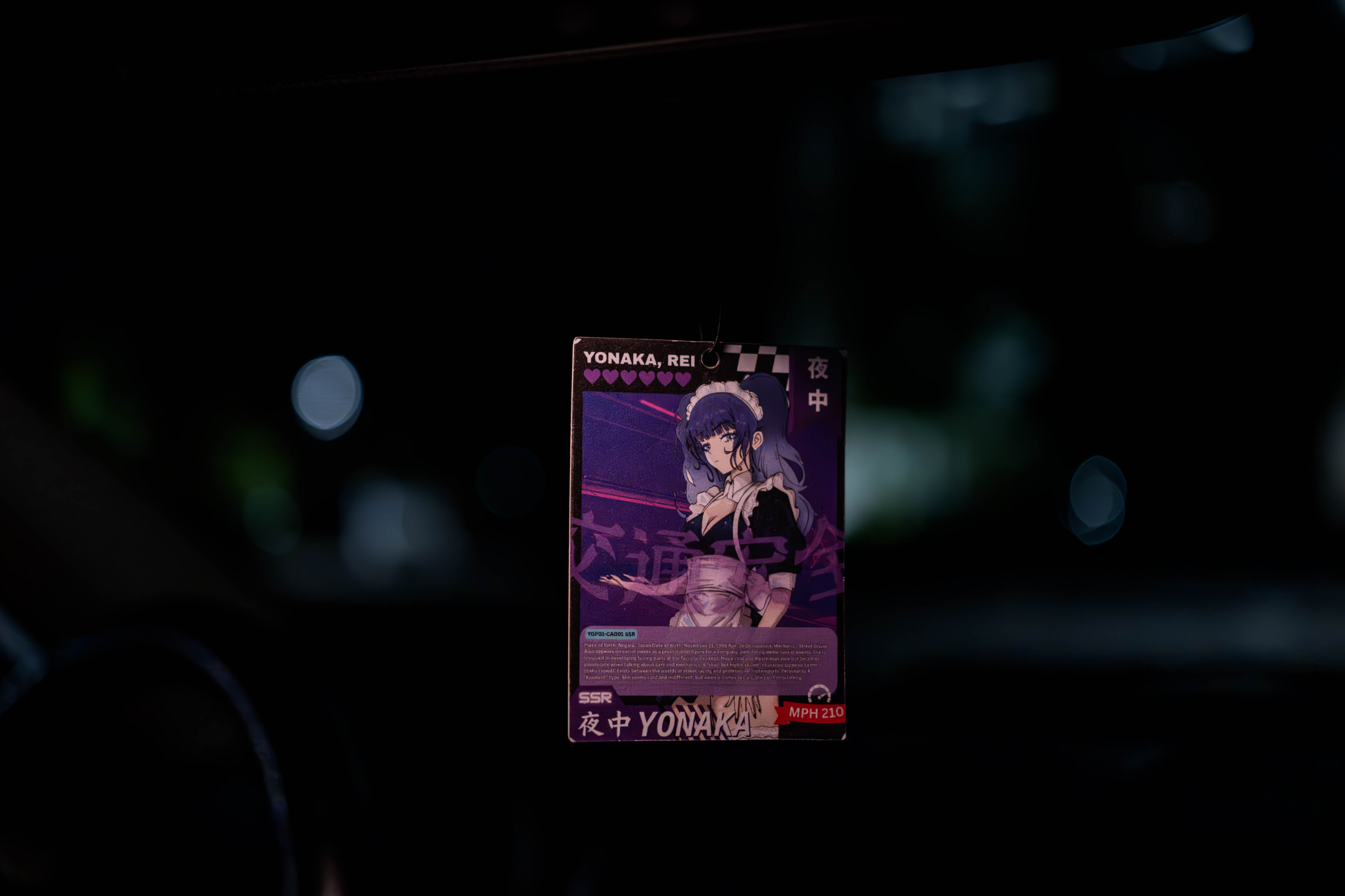 (Black Ice) Yonaka Rei, Car Freshener Booster Pack X2