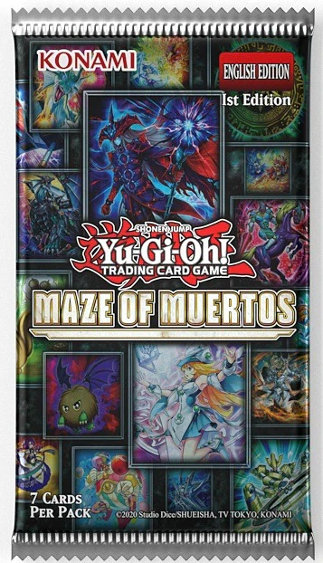 YuGiOh Maze of Muertos Booster Packs