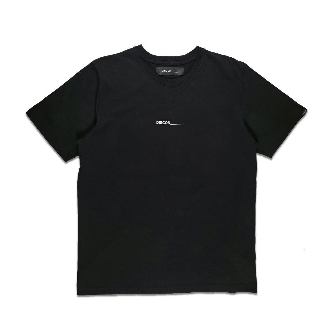 DISCON | LOGO T-SHIRT - CLASSIC FIT - BLACK