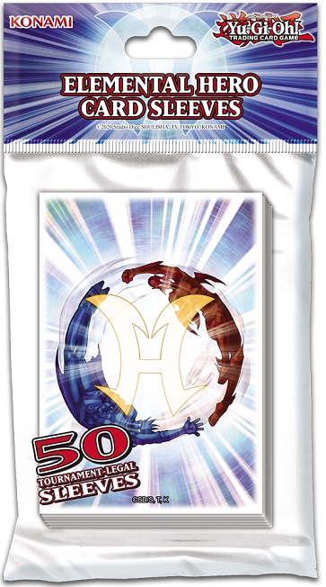 YuGiOh Sleeves Elemental Heroes (50 sleeves)