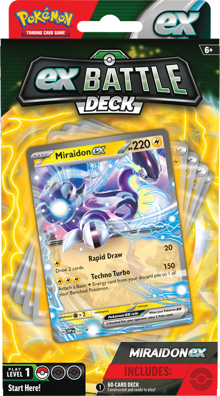 Miraidon Pokemon Battle Deck