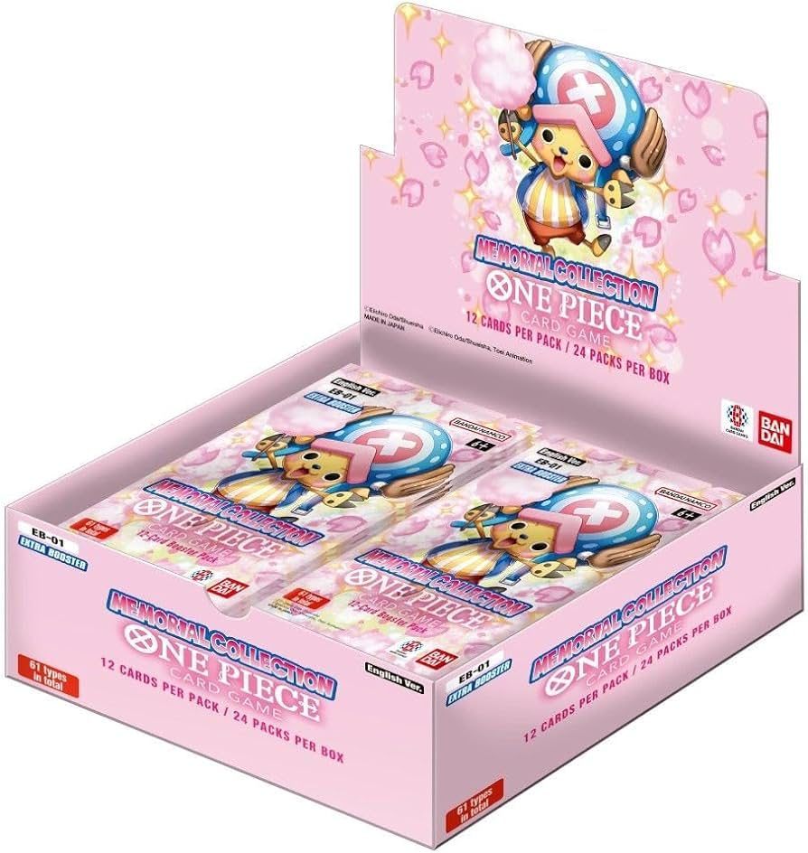 One Piece CG EB-01 Extra Booster Memorial Collection (Booster Box) 