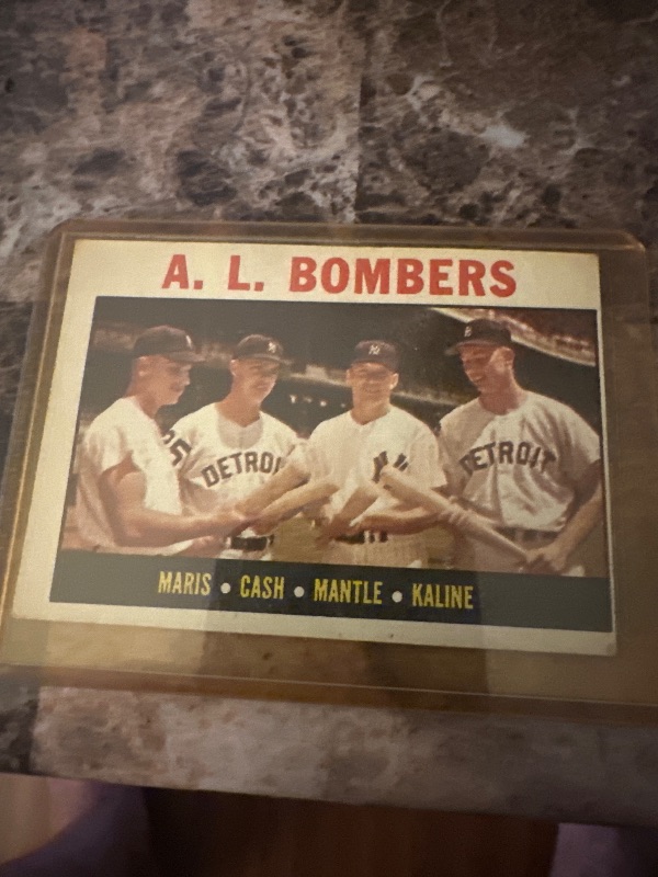 Roger Maris / Norm Cash / Mickey Mantle / Al Kaline