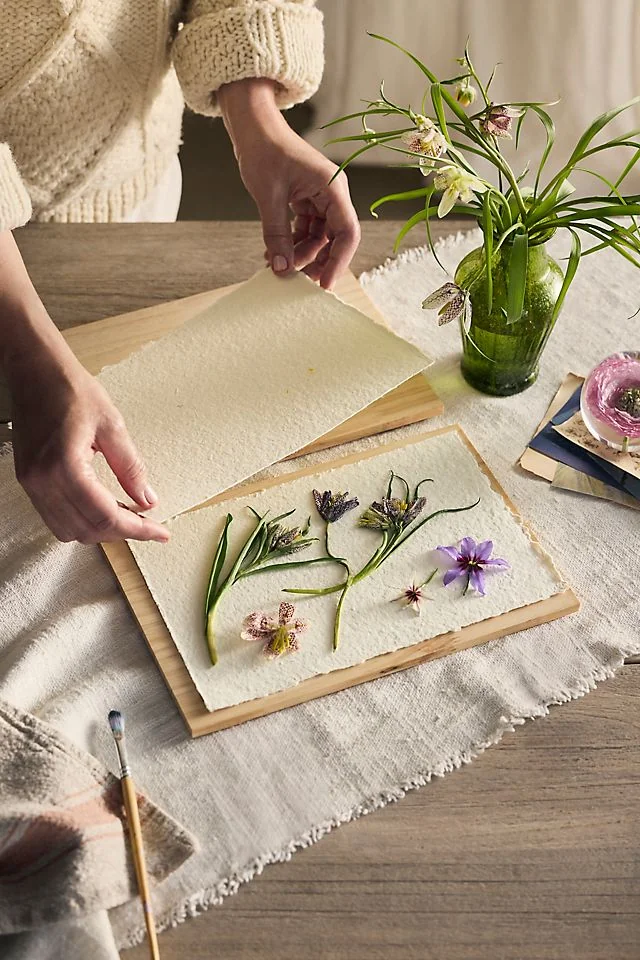 Wooden Floral Press — Anthropologie