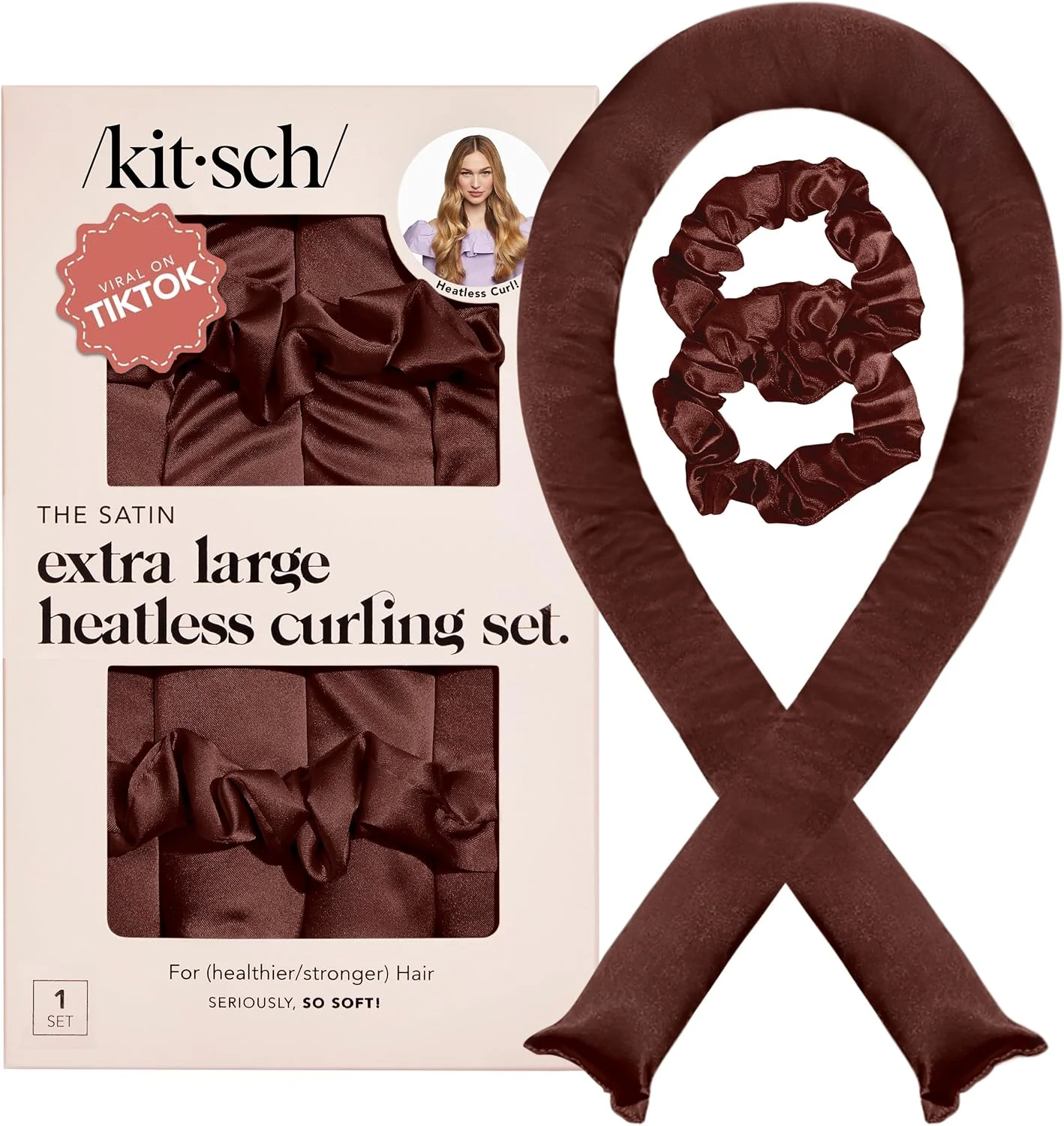 Heatless hair curler set — Amazon