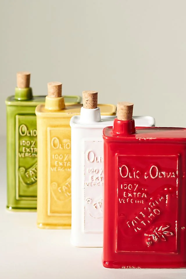 Cucina Stoneware Olive Oil Cruet — Anthropologie