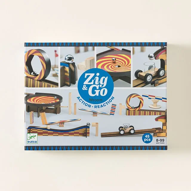 Race Car Chain Reaction Construction Set — Uncommon Goods