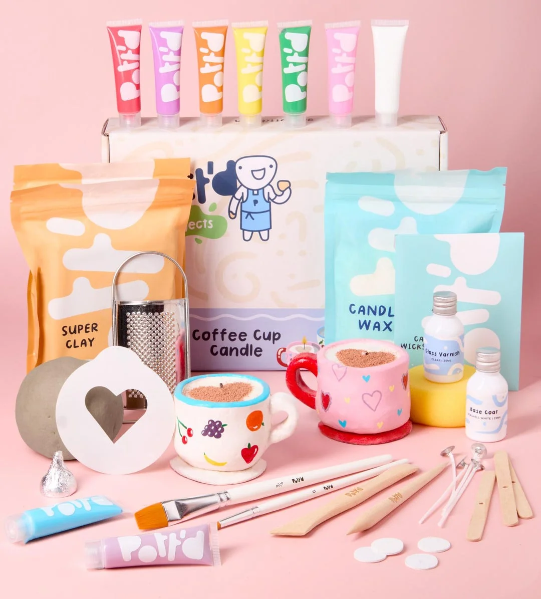 Pott'd mini pottery kits — Etsy