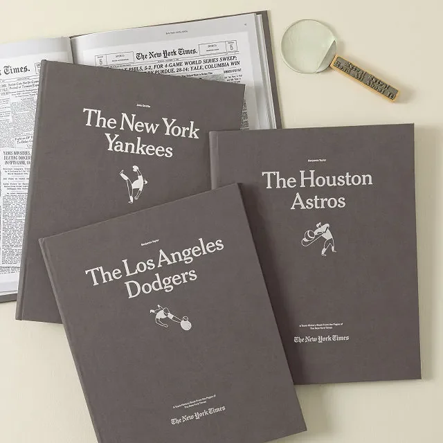 New York Times Custom Baseball Book — Uncommon Goods