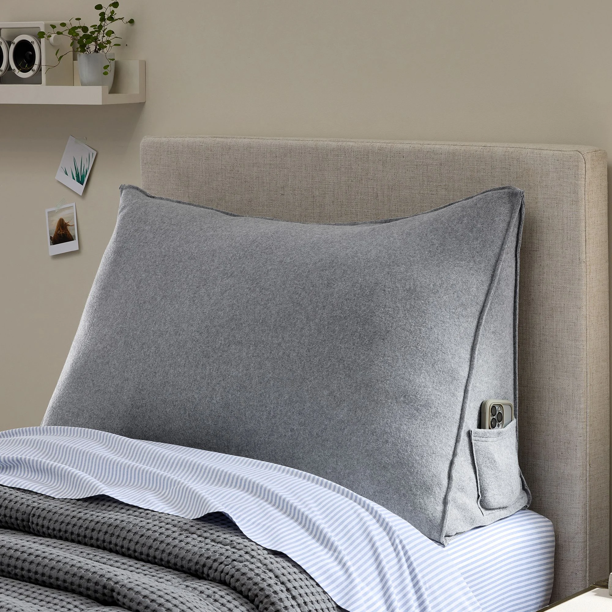 Sweatshirt Wedge Pillow — Pottery Barn Teen