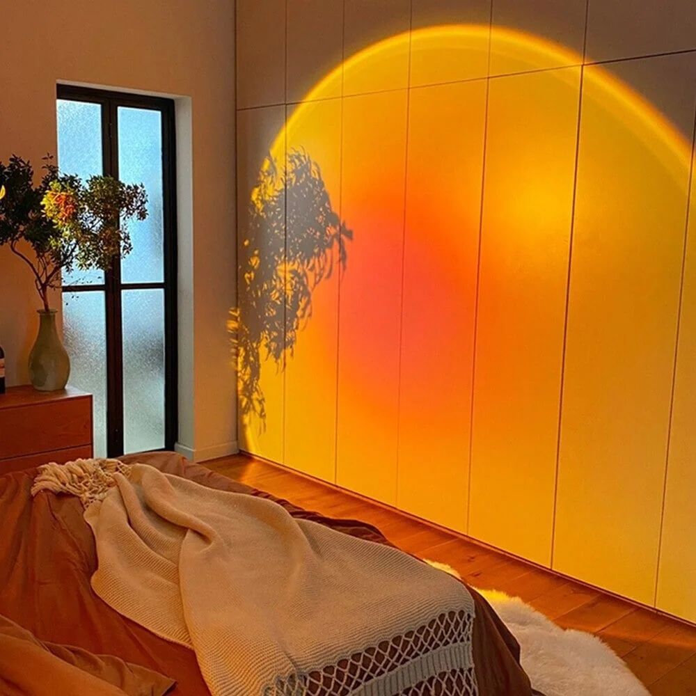Golden Hour Sunset Lamp — Nordic Peace