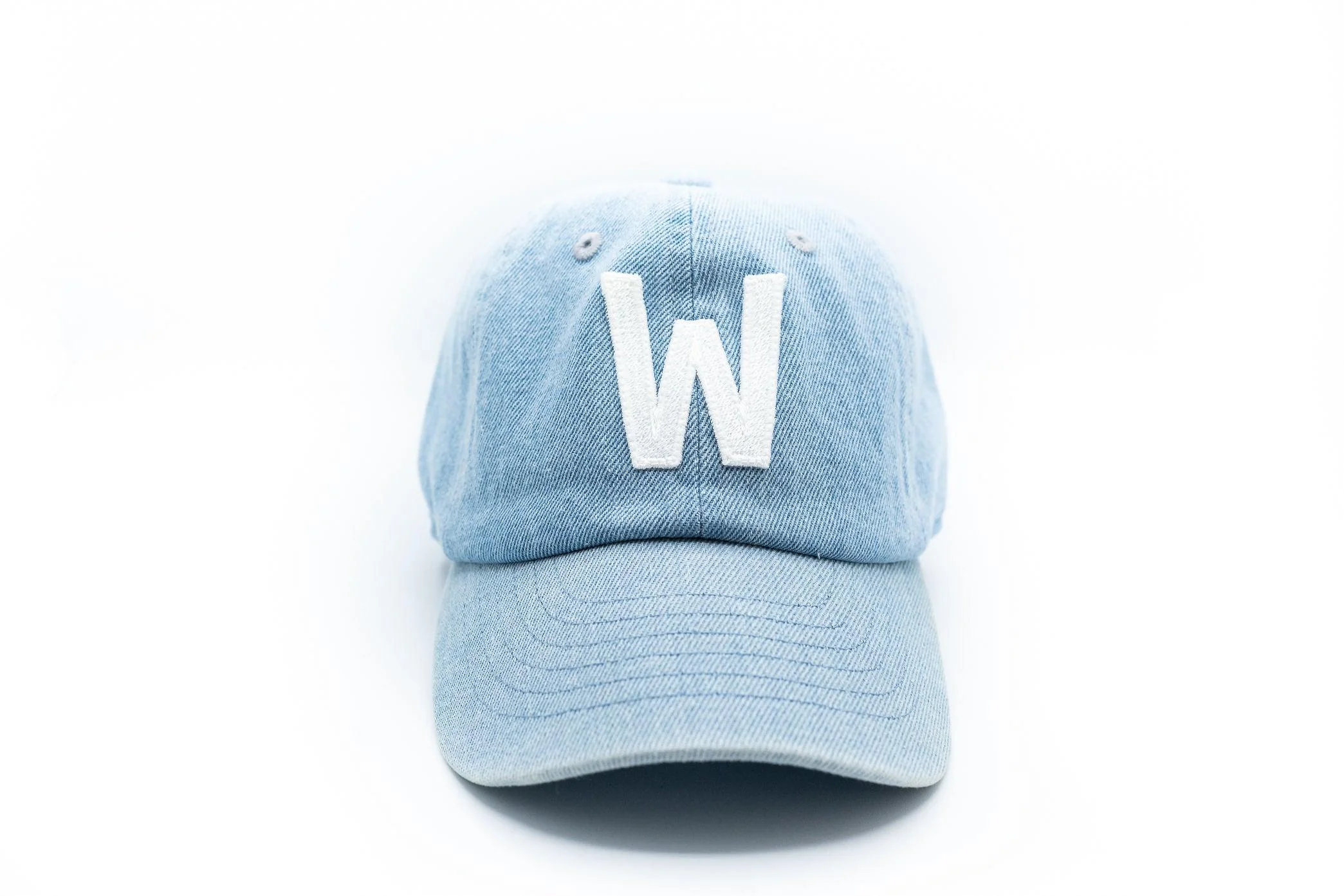 Denim Letter Baseball Hat — Rey To Z