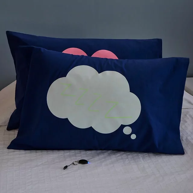 Illuminated Doodle Pillowcase — Uncommon Goods