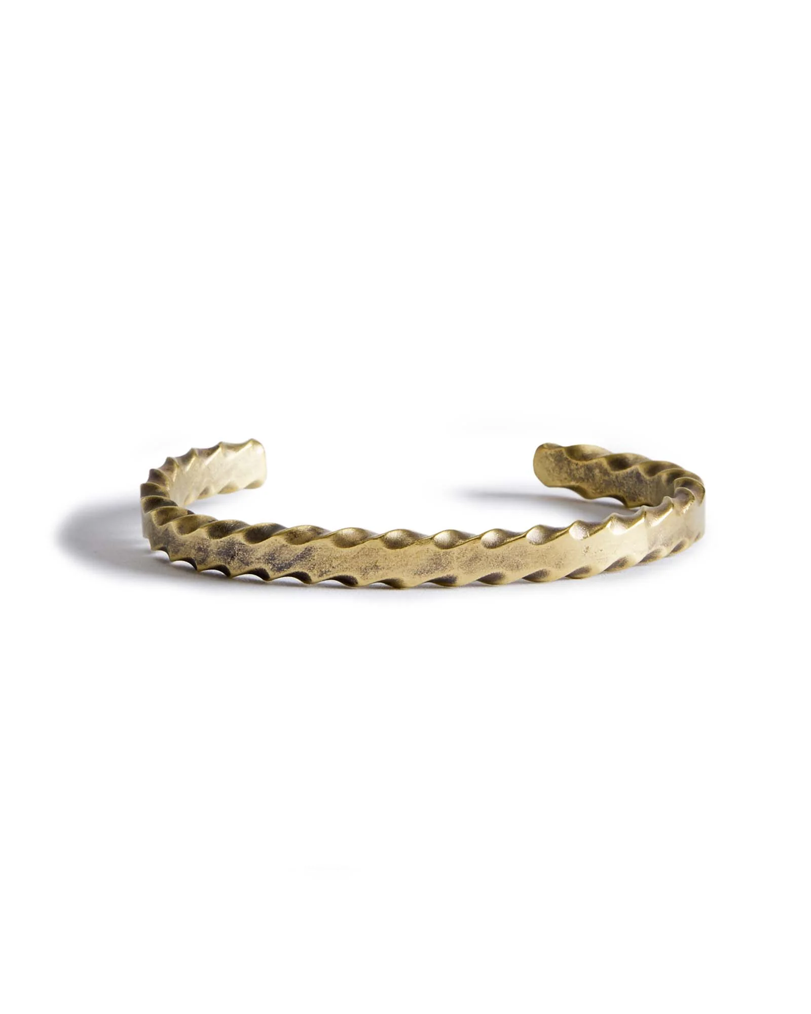 The Twisted Cuff in Brass — Taylor Stitch