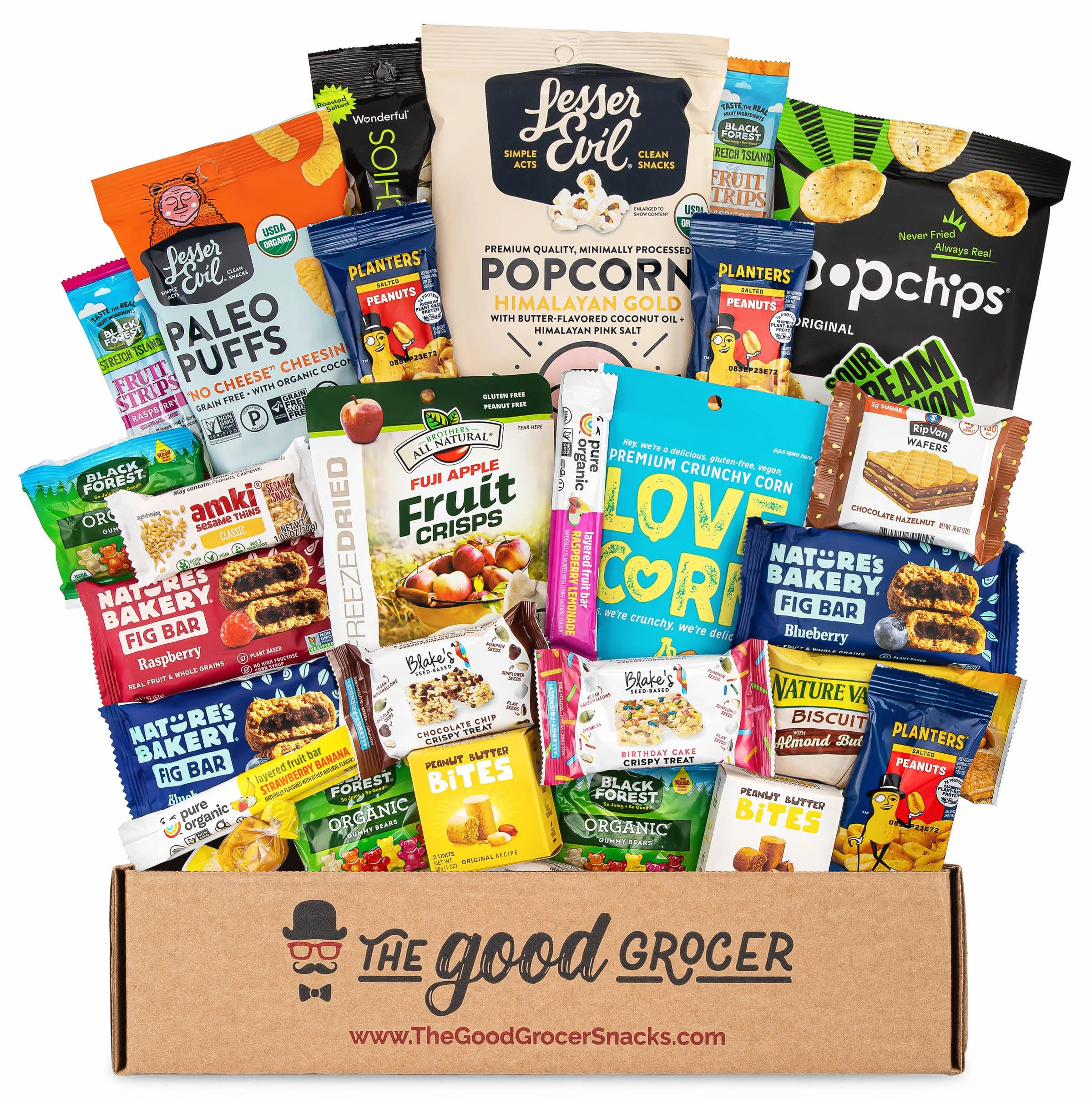All Natural Snacks Care Package (30ct) — The Good Grocer
