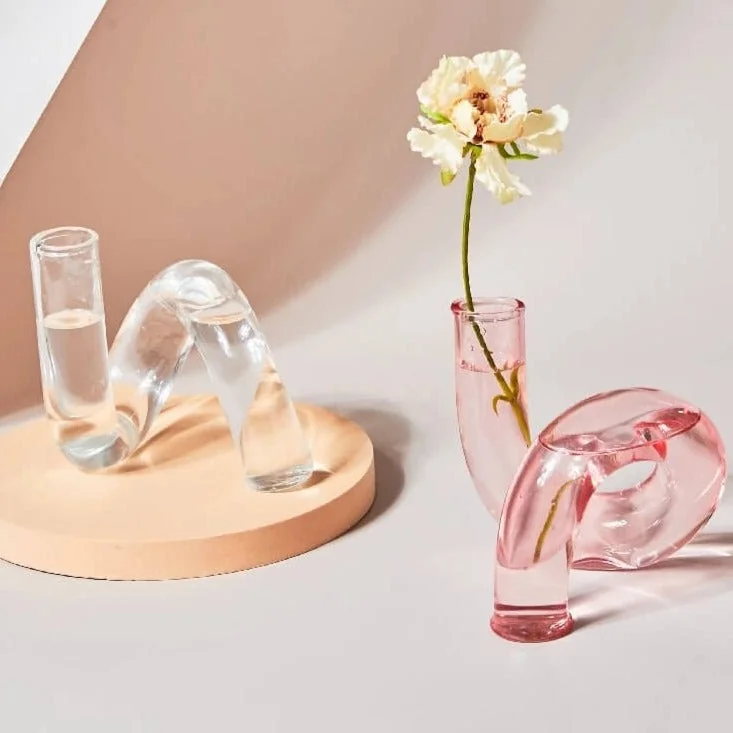 Ema Twist Glass Candle Holders — Nordic Peace
