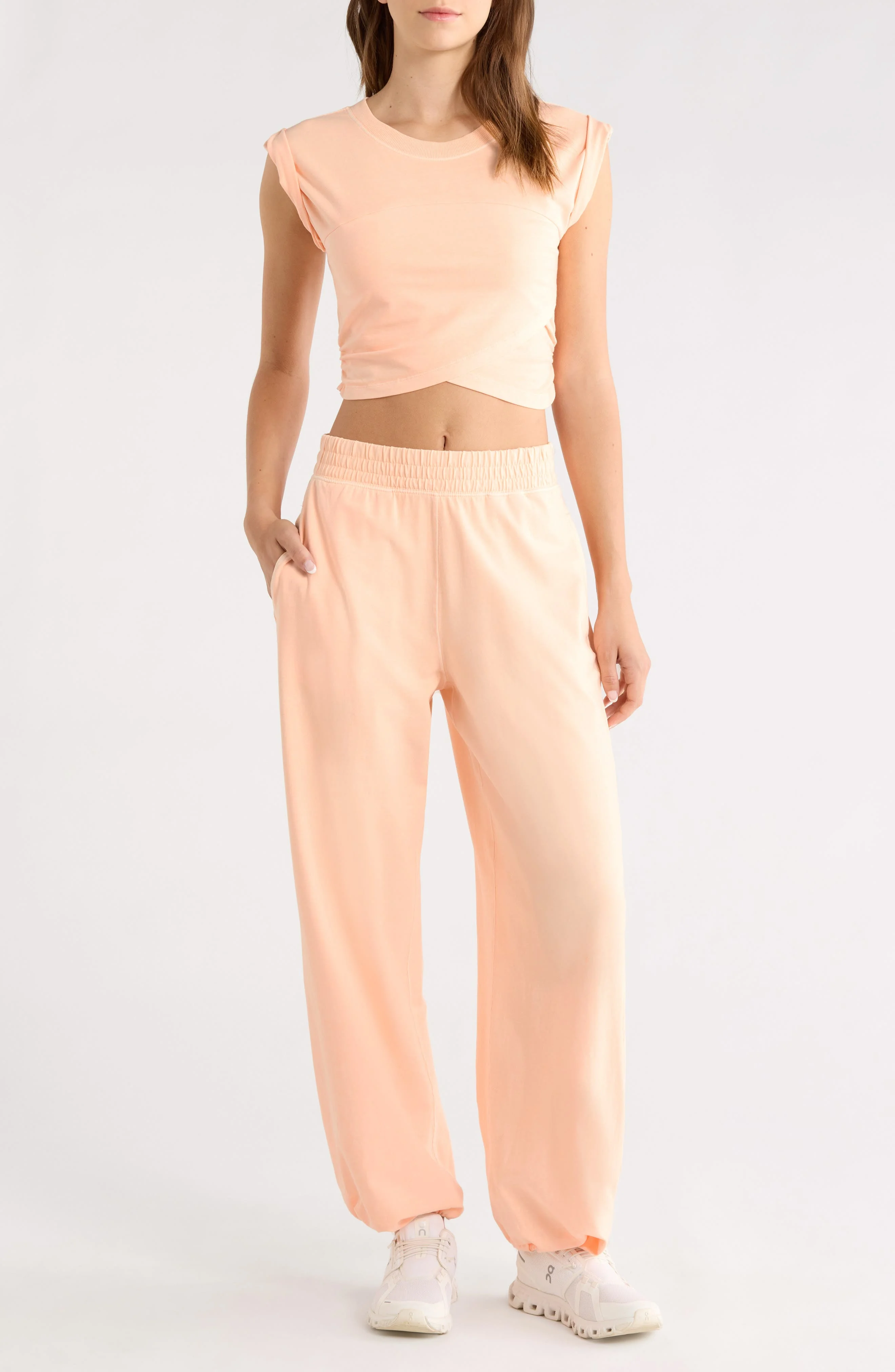 FP Movement Hot Shot Crossover T-Shirt & Joggers Set — Nordstrom