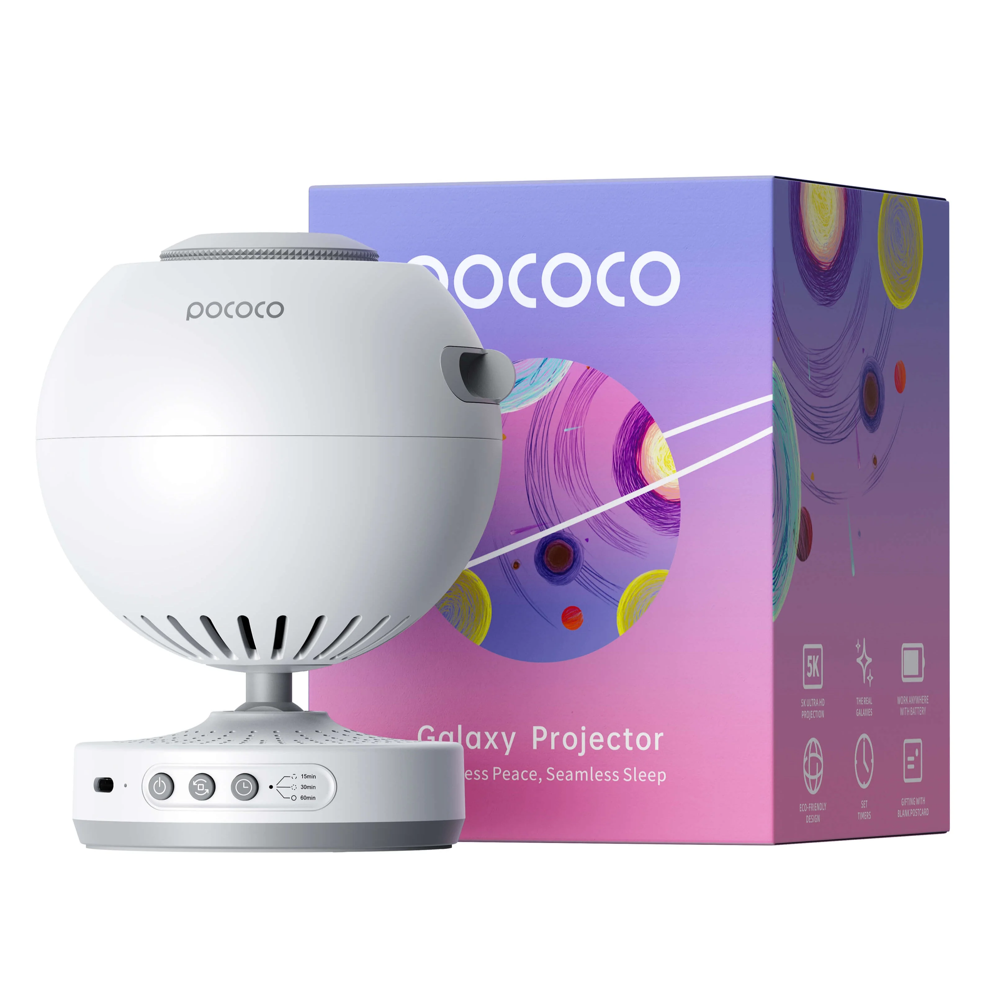 Galaxy projector white — POCOCO