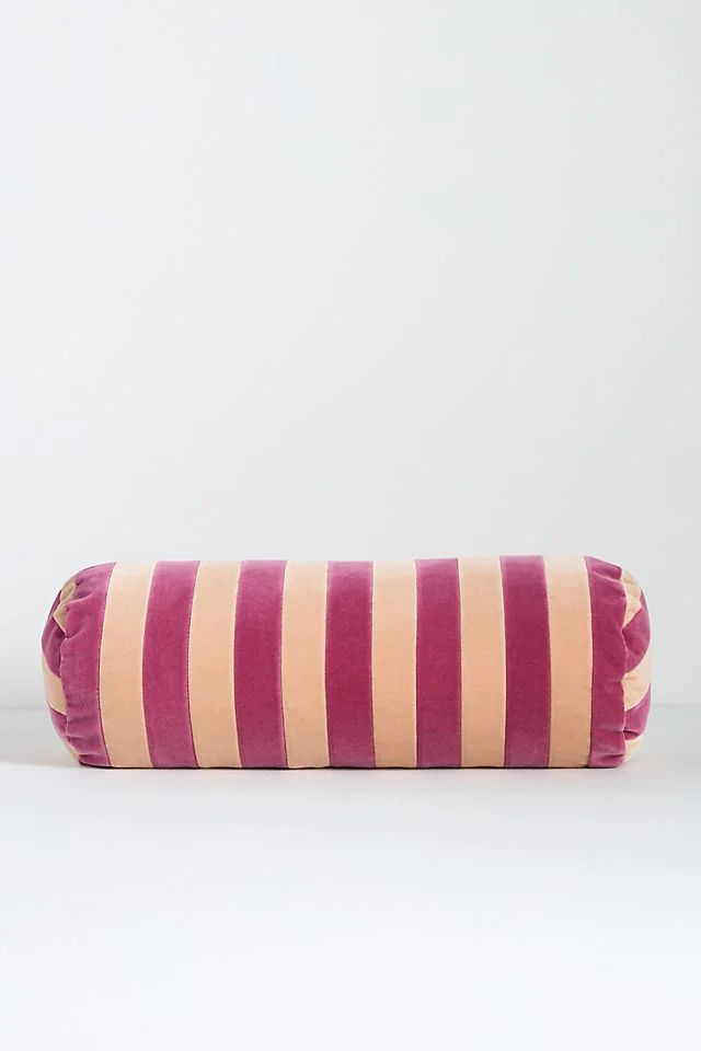Christina Lundsteen Stripe Bolster Cushion Pillow — Anthropologie