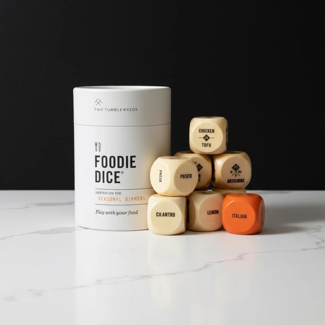 Foodie Dice - Seasonal Dinner Inspiration - Cooking Gift — Etsy