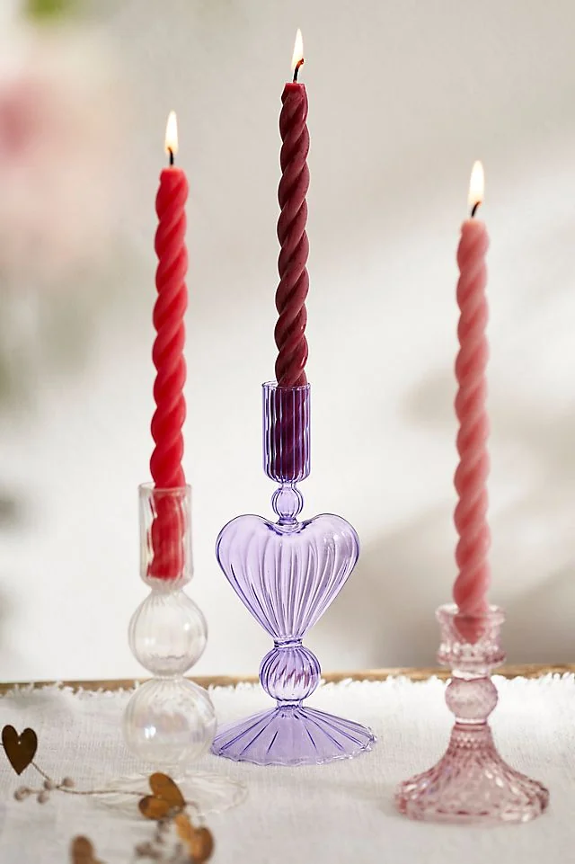 Twisty Tapers, Set of 3 Pinks — Anthropologie
