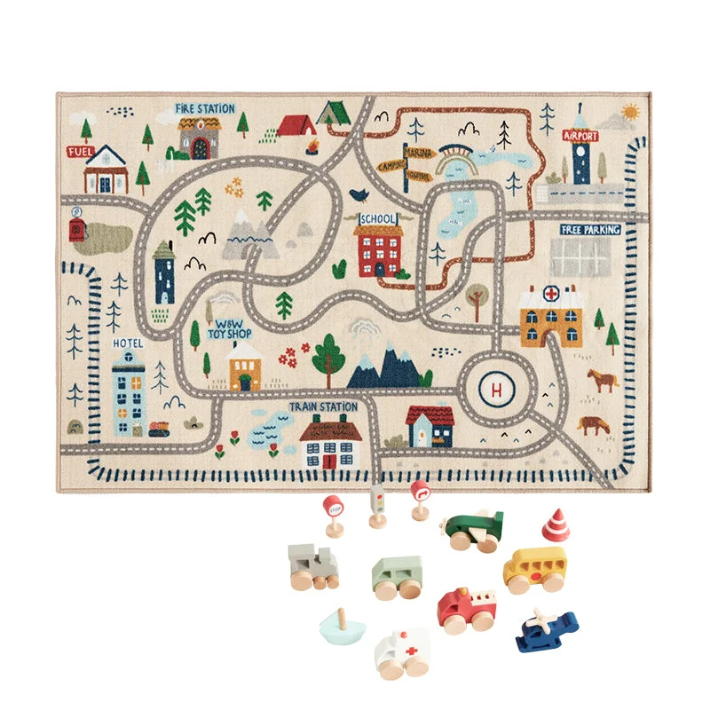 Around Town Playmat — Wonder and Wise