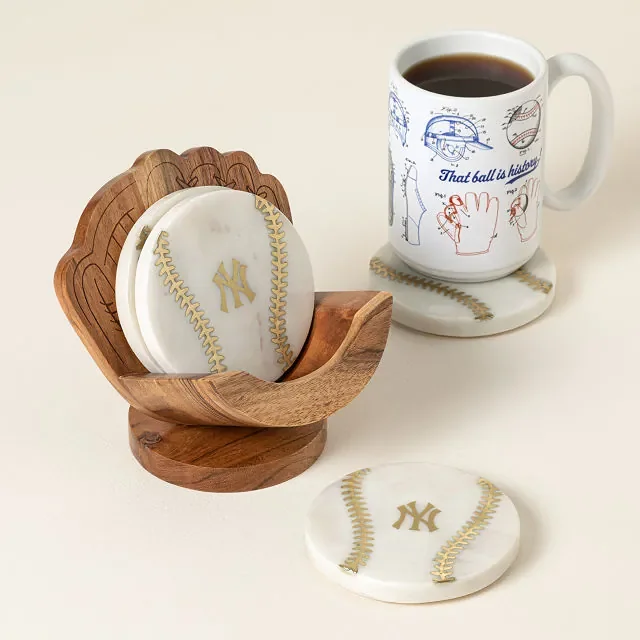 MLB Perfect Catch Coaster Set — Uncommon Goods