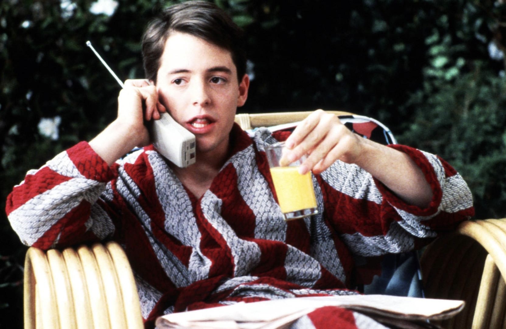Ferris Bueller is Confident.. Alot