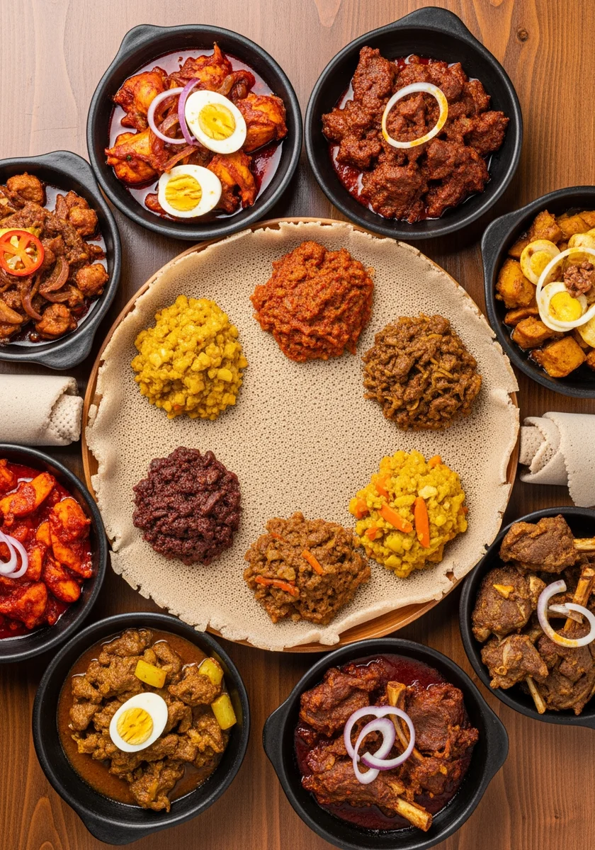 Seeds of paradise Ethiopian authentic food