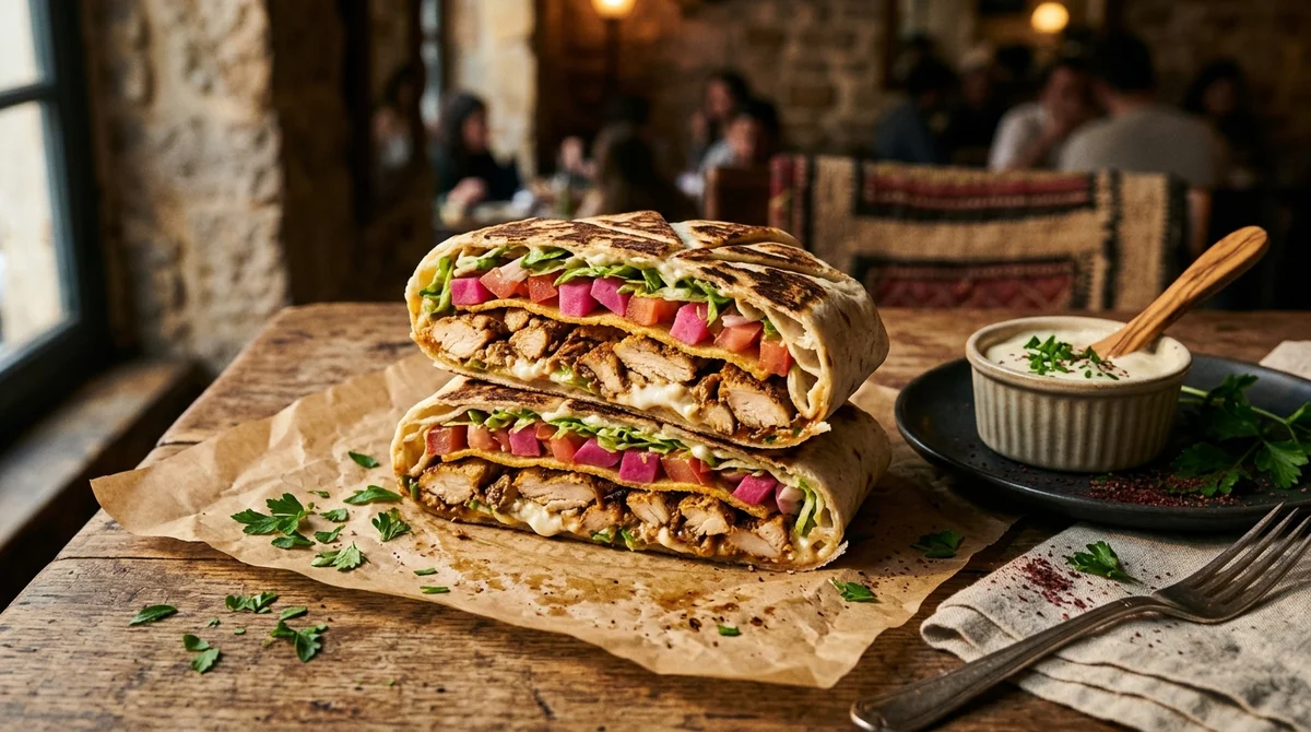 Shawarma Crunchwrap Supreme