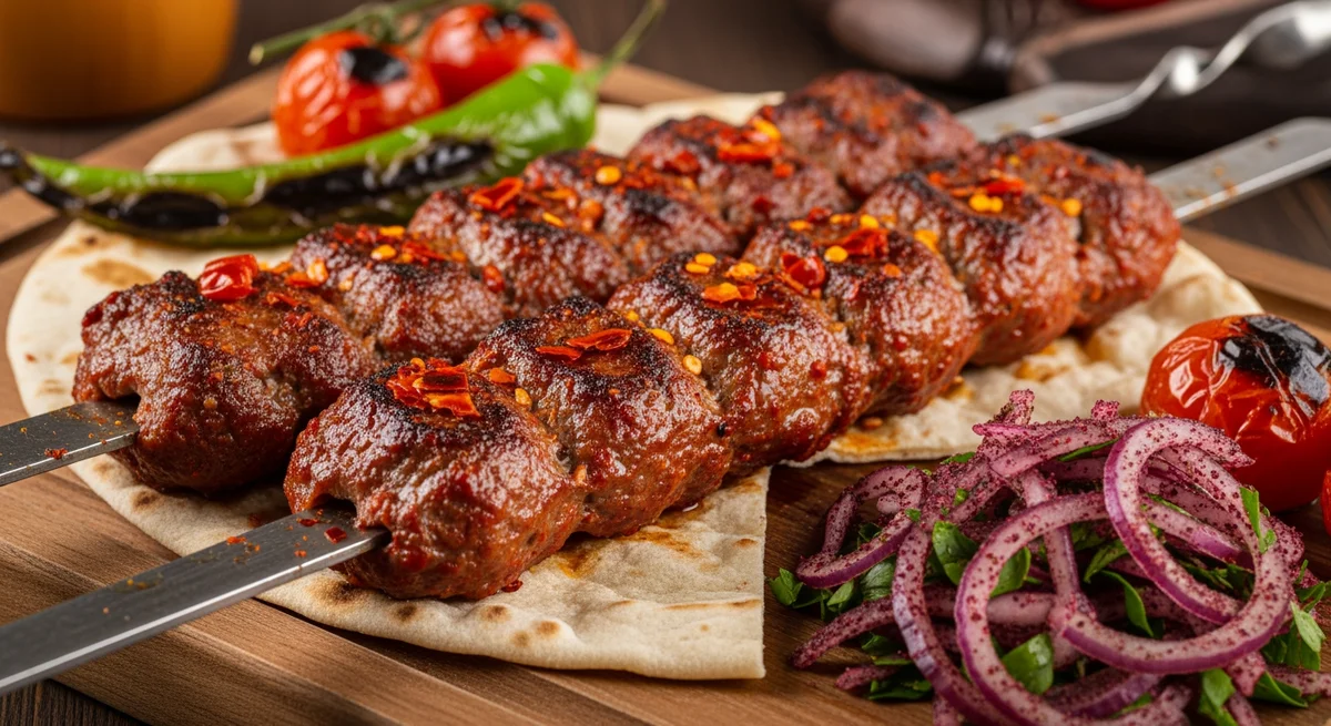 Authentic Turkish Adana Kebab