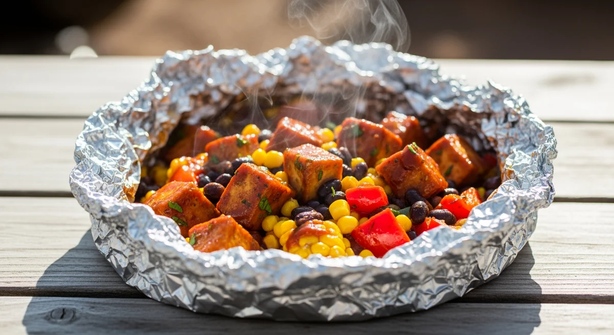Smoky BBQ Tofu & Veggie Packet