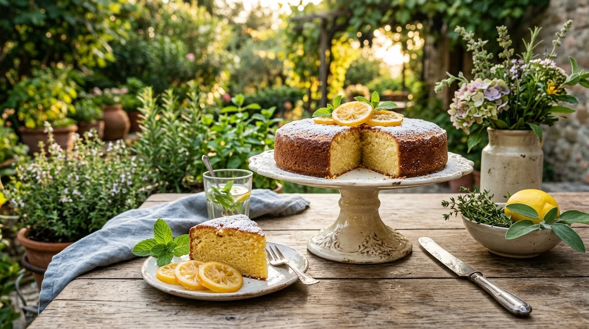 Italian Lemon Ricotta Cake