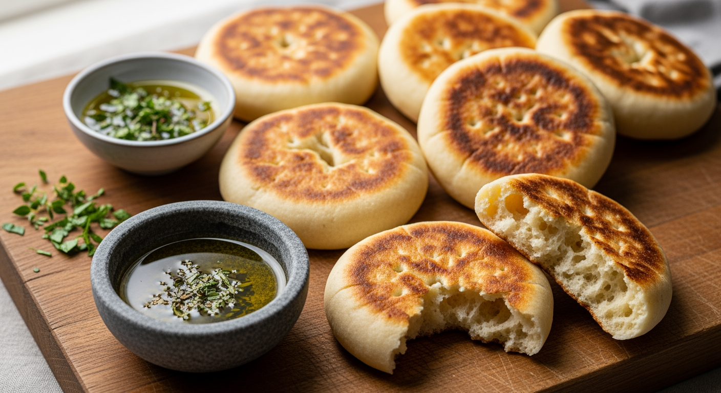 Two-Ingredient Yogurt Flatbread