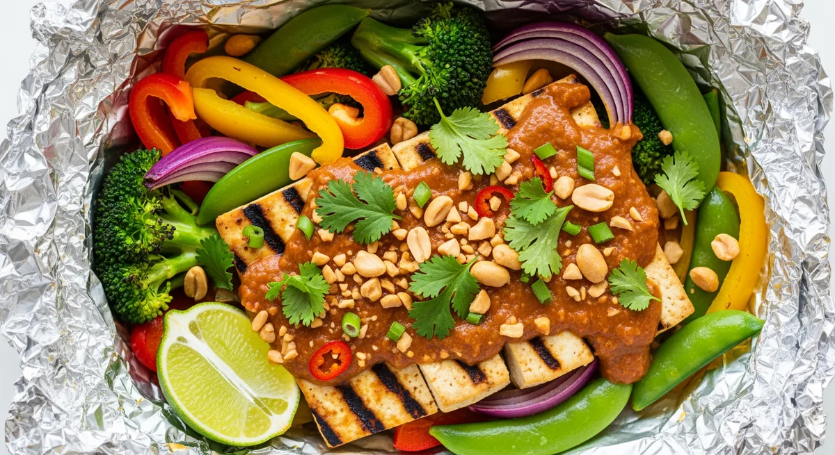 Thai Peanut Tofu BBQ Packet