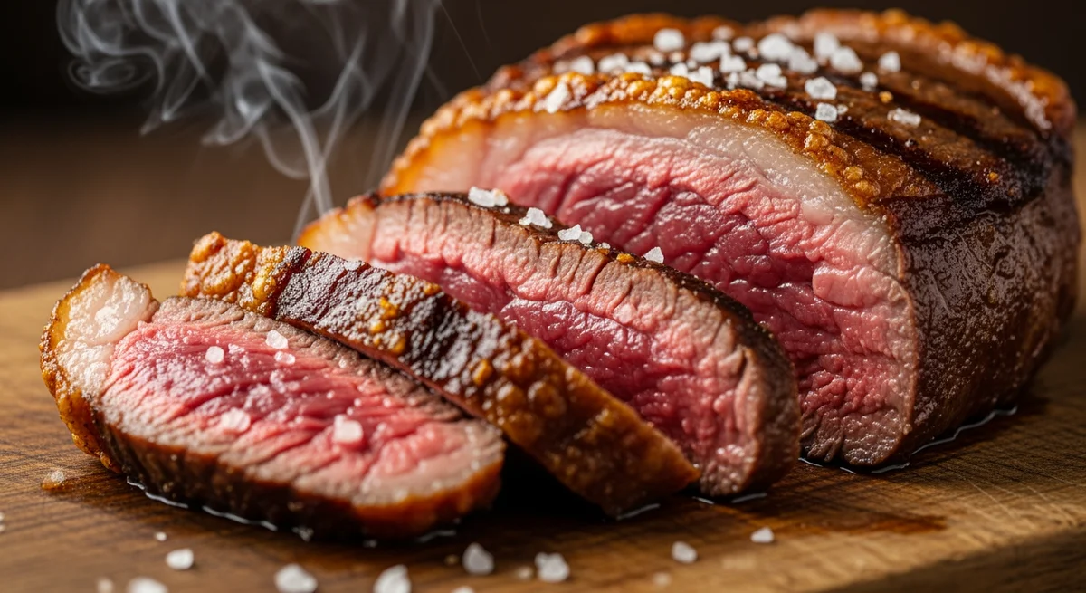 Grilled Picanha Steaks with Coarse Salt