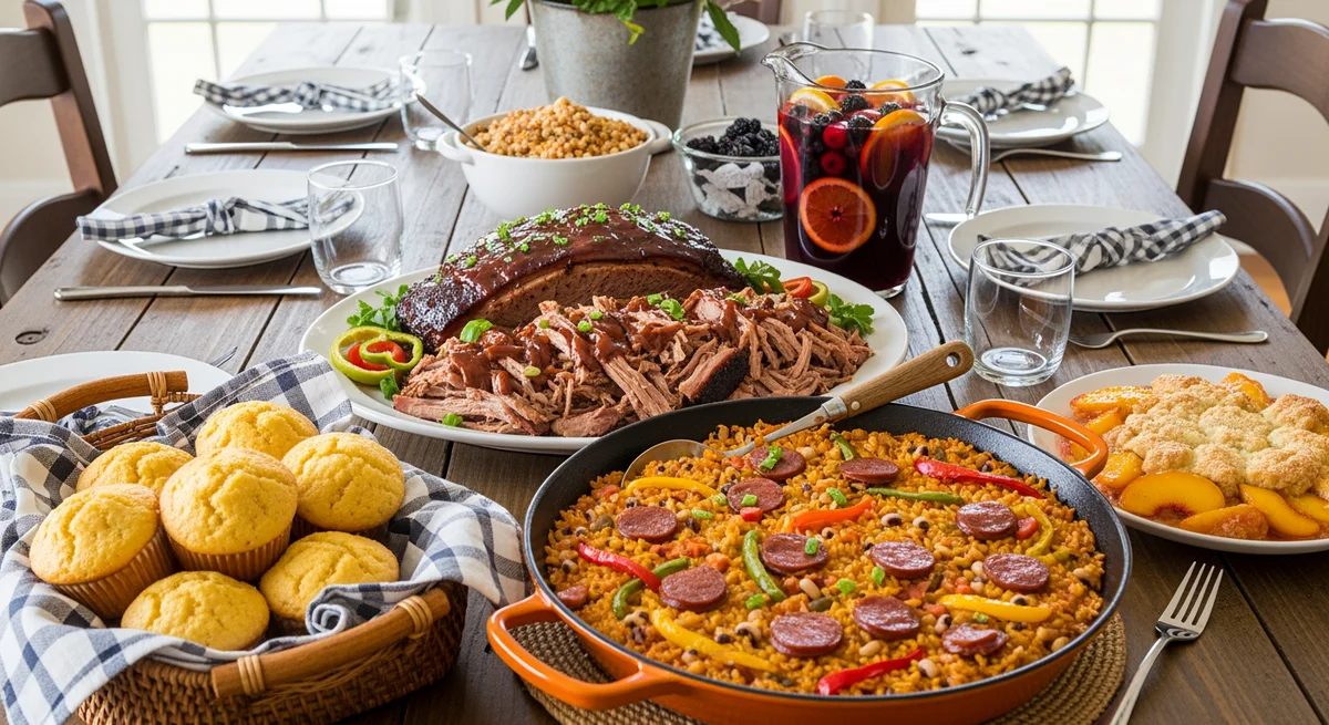 A 'Soul Meets Sangria' Sunday Feast: Southern-Spanish Fusion for a Crowd