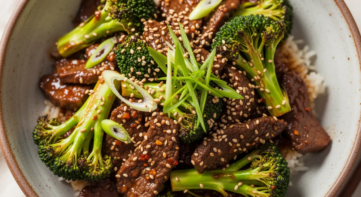 Korean Beef and Broccoli Stir-Fry