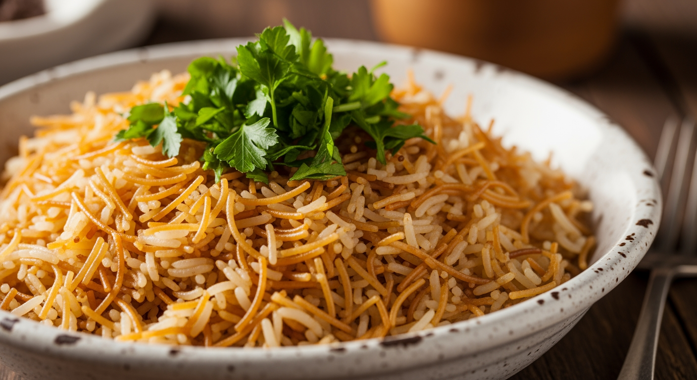 Middle Eastern Rice with Vermicelli